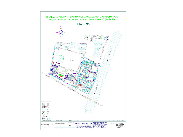 Bangabandhu Academy for Poverty Alleviation and Rural Development (BAPARD) বঙ্গবন্ধু দারিদ্র্য বিমোচন ও পল্লী উন্নয়ন একাডেমি (বাপার্ড), Land Digital Survey, Topographical Survey, টপোগ্রাপিক সার্ভে, ডিজিটাল সার্ভে, ভূমি/জমির ডিজিটাল সার্ভে