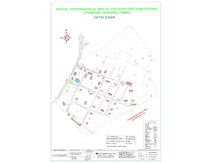 Power Grid Company of Bangladesh Jayanagar (পাওয়ার গ্রিড কোম্পানি অব বাংলাদেশ লিঃ), Land Digital Survey, Land Digital Survey Bangladesh, Land Digital Survey Dhaka, Land Survey Dhaka, Topographical Survey, টপোগ্রাপিক সার্ভে, ডিজিটাল সার্ভে